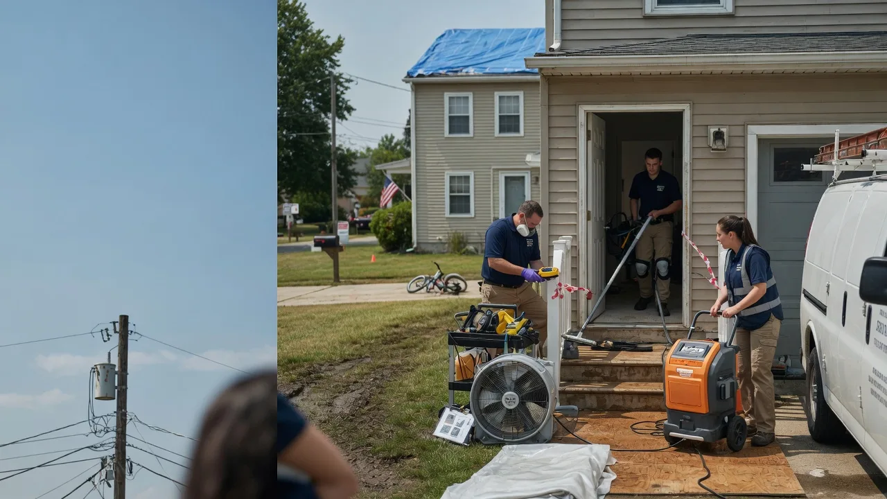 Water Damage Repair in Bedford, IN near me